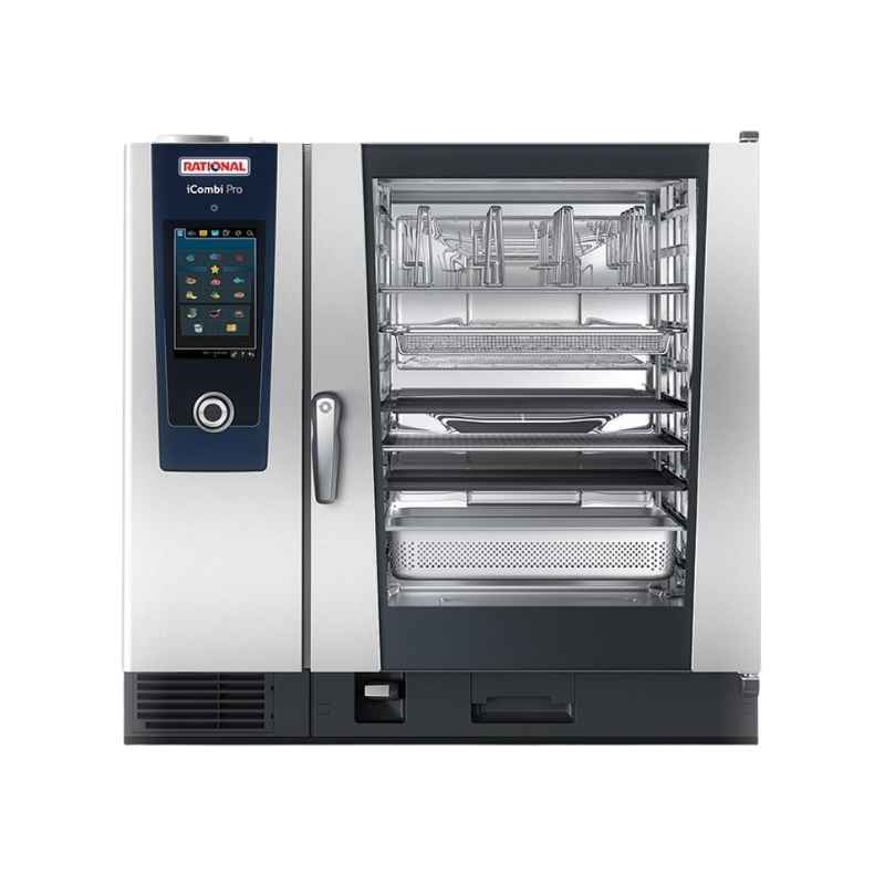Rational iCombi Pro 102G Fırın, 10x2/1 GN Kapasiteli, Gazlı